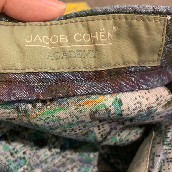 Jacob Cohen Academy Floral Print Trousers -32 - Picture 10 of 11